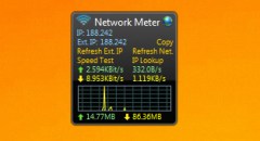 Wired Network Meter