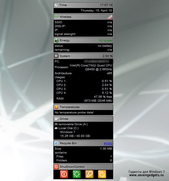 system monitor ii igogo