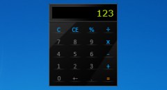 Glossy Calculator