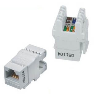  Keystone RJ45 UTP, .5E, 